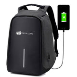 Laptop business traveling backpack with usb port_Start from 200 orders