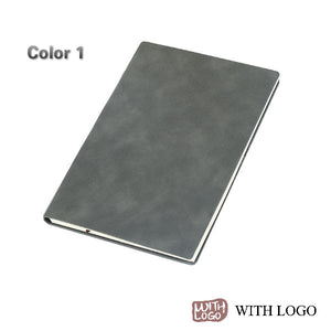 A5 cubierta de cuero artificial notebook_Start de 100 pedidos