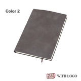 Couverture en cuir artificiel A5 Notebook_Start à partir de 100 commandes