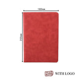 B5 cubierta de cuero artificial notebook_Start de 100 pedidos