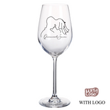 Wedding wine glass with Picture_Start from 48 orders