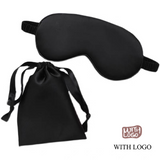 Personalizes traveling sleep mask with your company logo