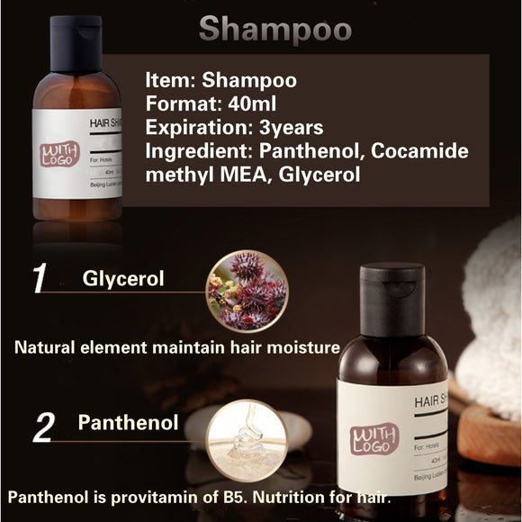 Shampooing hôtel / gel douche / lotion pour le corps / cheveux condition_Start à partir de 2000 commandes