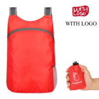 #2430 Foldable Bagpack with your logo for Promotional Gifts - Image 5