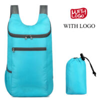 #2435 Foldable Bagpack with your logo for Promotional Gifts - Image 6