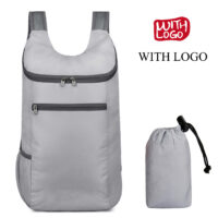 #2435 Foldable Bagpack with your logo for Promotional Gifts - Image 5