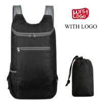 #2435 Faltbarer Rucksack mit Ihrem Logo für Werbegeschenke – Bild 3