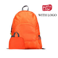 #2436 Bagpack pieghevole con il tuo logo per regali promozionali - immagine 7