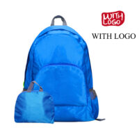 #2436 Bagpack pieghevole con il tuo logo per regali promozionali - immagine 5