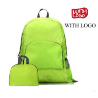 #2436 Bagpack pieghevole con il tuo logo per regali promozionali - immagine 4