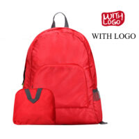 #2436 Bagpack dobrável com seu logotipo para presentes promocionais - Image 3