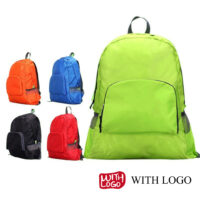 #2436 Foldable Bagpack with your logo for Promotional Gifts - Image 2