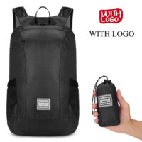 #2438 Bagpack portátil dobrável com seu logotipo para presentes promocionais - Image 7