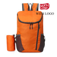 #2439 Bagpack pieghevole portatile con il tuo logo - immagine 6