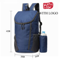 #2439 Portable foldable Bagpack with your logo - Image 3