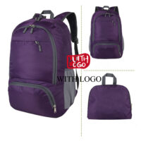 #2442 Bagpack regalo promozionale pieghevole con il tuo logo - immagine 3