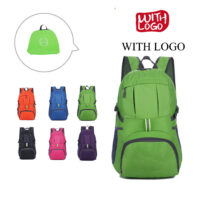 #2443 Foldable promotional gift Bagpack with your logo - Image 2