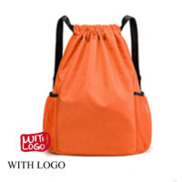 #2445-S Borsa con coulisse con logo personalizzato (piccola) - immagine 11