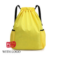 #2445-B Personalized Logo Drawstring Bag (Big) - Image 8