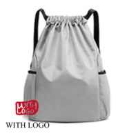 #2445-B Personalized Logo Drawstring Bag (Big) - Image 5