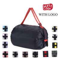 #2447 Foldable Portable Traveling Bag with Screen Print - Image 9