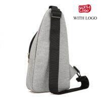 #2460 Bolso bandolera con puerto usb y orificio para auriculares con tu logo - Imagen 6