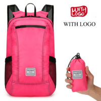 #2438 Bagpack portátil dobrável com seu logotipo para presentes promocionais - Image 9