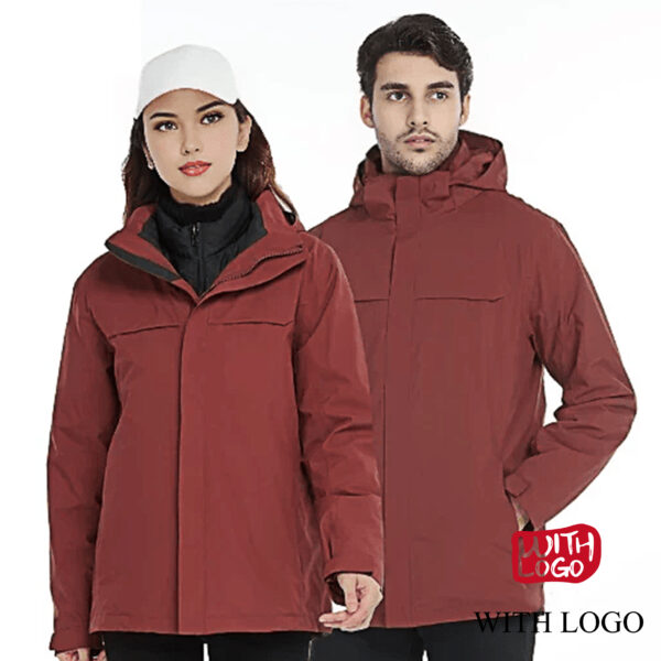 #2466 3 in 1 soft shell jacket with your company logo