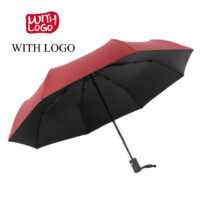 #2470 8 Ribs 37" parapluie ouvert automatique pliable avec protection UV – Image 3