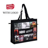 #2485 Custom Woven Bag with Company Logo - Image 3