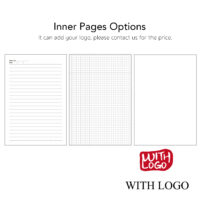 #2495 Carnet de notes promotionnel A4 avec logo personnalisé pour cadeau d’entreprise - 80 Pages – Image 11