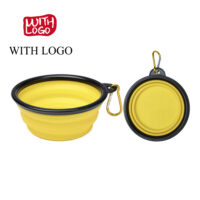 #2517 Customized UV Print Pet Travel Foldable Bowls with Carabiner – Medium – Ø 16 cm, 650ml – Free Shipping - Image 8