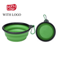 #2517 Customized UV Print Pet Travel Foldable Bowls with Carabiner – Medium – Ø 16 cm, 650ml – Free Shipping - Image 7