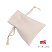 #2556 Embossed Logo microfiber Jewelry Bag 11.5 x 8.5 cm - Image 11