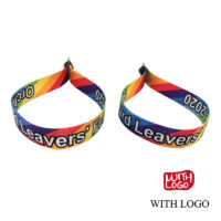 #2568 Custom festival event wristbands sublimation with your company logo and design (One-time use) - Image 2