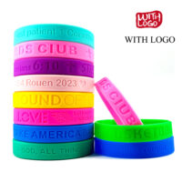 #2569 Custom festival event Silicone wristbands with your company logo and design - Image 3