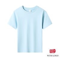 #2580 Personnaliser T-Shirt enfant imprimé avec logo 180g/m2 coton (Unisexe) – Image 5