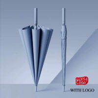 #2610 Custom 25-Inch Automatic Umbrella with Screen Print or Heat Transfer Logo – Fiberglass Ribs & Branded Sleeve - Image 3